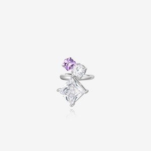 Pendientes de Clip de Moda, Geométricos, con Cristales de Estrás, Corte Princesa, Joyería Moderna para Mujer, para Fiestas - Product Image 2