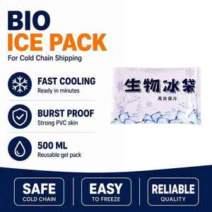 Bio Cold Storage Ice Pack Self Absorbing Water Filling Cooler <b>Bag</b> Burst Proof Refrigerated Gel Ice Pack Insulated Cooler <b>Bag</b> - Product Image 1
