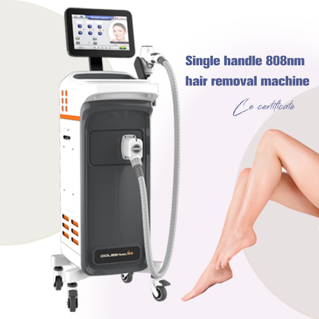 Medical Laser Therapy Device Diode Laser Hair Removal Machine Professional Grade Single Handle International Clients