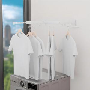 Séchoir à linge mural pliable 3 voies extensible pour la lessive et la salle de bain, gain de place, vente en gros - Product Image 6