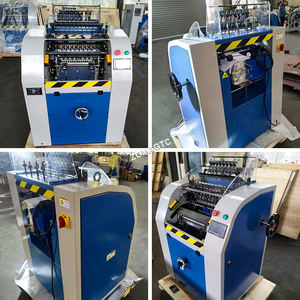 Vente Petit Espace Reliure Carnet Reliure Machine Bureau Semi Automatique Papier Fil Livre Machine À Coudre - Product Image 2