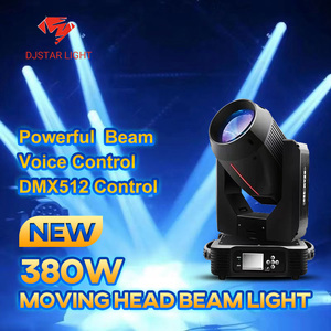 โปรเจคเตอร์ลำแสงเวทีกันน้ำคุณภาพสูง 380W พร้อมระบบควบคุม Dmx512 สำหรับแสงสว่างการแสดงกลางแจ้ง อุณหภูมิสี 8000K มาตรฐาน IP65 - Product Image 6