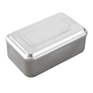 Outdoor Portable Aluminum Lunch Box Mirror Polished With Lid For Camping Picnic Cooking - Product Image 4