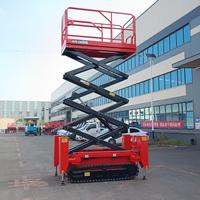 Plateforme élévatrice à fourche autotractée Caterpillar 6m-18m, plateforme élévatrice à ciseaux autonome