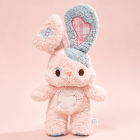 Peluche Lapin Super Doux 50cm, Animal en Peluche Brodé Mignon, Cadeau pour Enfants ODM