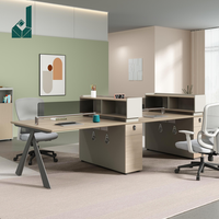 Cloison de bureau écologique en tissu acoustique pour poste de travail durable, design modulaire