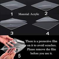 Support et présentoir pour sabre laser en acrylique transparent moderne de qualité supérieure, personnalisé avec impression sérigraphiée, marque YAGELI, épaisseur sur mesure
