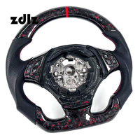 Volant de voiture pour BMW E90 E91 E92 M3 325i 330i 328i 335i Volant personnalisé en fibre de carbone forgée rouge