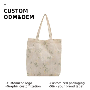 <span class=keywords><strong>Sac</strong></span> fourre-tout personnalisable pour <span class=keywords><strong>femme</strong></span> – Nouveau design tendance, durable, en toile à ouverture facile, idéal pour les courses estivales - Product Image 5