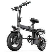 Nouveau Vélo Électrique Pliant 14 Pouces pour Adulte, Vélo de Ville Électrique à Batteries Lithium, Prix d'Usine Abordable