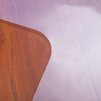 Tapis de bureau durable avec lèvre Tapis de chaise en PVC transparent protecteur de planchers en bois dur de haute qualité