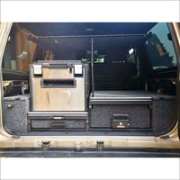 Ensemble de tiroirs inférieurs pour pick-up VRD4X4, glissière de réfrigérateur, système de tiroir haut-bas 4WD, tiroir de plateau de camion 4X4, plateforme de congélateur robuste pour pick-up