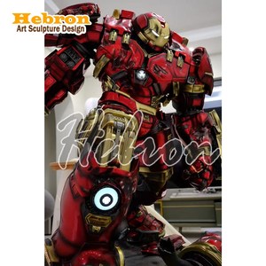 Statua Personalizzata in Resina e Fibra di Vetro di <span class=keywords><strong>Hulk</strong></span> Buster, Scultura Dipinta a Mano, Action Figure <span class=keywords><strong>Marvel</strong></span>, Statua di <span class=keywords><strong>Hulk</strong></span> in Resina - Product Image 3