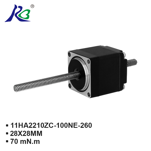 RB NEMA11 Linear Hybrid Stepper Motor Linear 28mm Printer Stepper Motor Stepper Linear Non Captive Screw Lead
