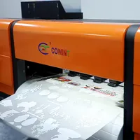 カスタマイズされたペットコーティングフィルム30cm60cmX100m印刷可能な透明Tシャツデジタル熱転写インクジェットプリンターフィルムDTF用
