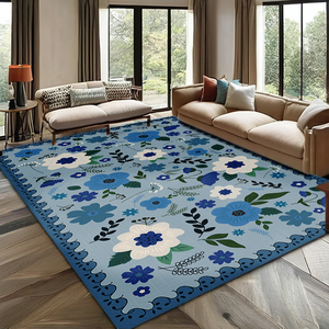 Alfombra de Oración Islámica Pequeña y Suave para el Hogar, Alfombra para Mesa de Centro, Alfombra de Piso, Alfombra de Rompecabezas con Diseño de Dinero en Dólares - Product Image 1