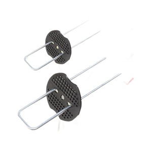 Kailizi U-shaped Ground Stakes Stainless Steel Black For Garden Mulch Fabric Fixing - Product Image 2