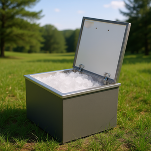 Contenitore Termico in Acciaio Inox da 44,7 Qt, Impermeabile, per Cucina all'Aperto e Conservazione - Product Image 2