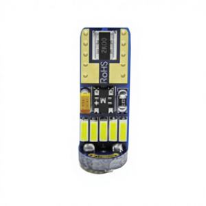 Lumière de plaque d'immatriculation intérieure LED ambre T10 4014 15SMD Canbus pour Série 5 (2014-2019) 12V - Product Image 3