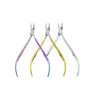 Cortaúñas de Acero Inoxidable para Manicura y Pedicura, Cortacutículas con Punta Afilada para Uñas Encarnadas, Podología y Dedos - Product Image 1