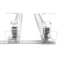 Push up d'étagère en plastique, pour cigarettes électrique, avec diviseur