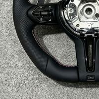 Volant de voiture en cuir véritable avec vibration chauffante, modèle OEM M Sport, pour BMW M340i F30 F11 F80 F10 F90 F30 M3 M6 M5