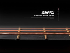 Guitarra Acústica Clásica de 38 Pulgadas para <span class=keywords><strong>Principiantes</strong></span>, Cuerpo Delgado de Tilo, Fondo/Lados de Arce y Koa, Acabado Mate o Brillante Disponible, Venta al por Mayor - Product Image 6