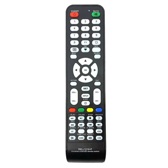 RM-L1210+F RM-L1210+C Universal TV Remote Control for Panasoni Sharp LG Sony Multiple Brand Learning Code Omnipotent TV Remote