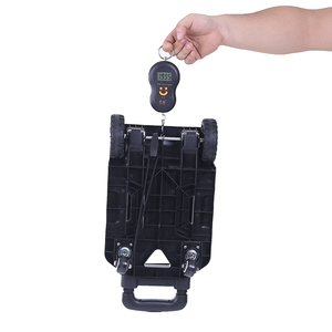 Light Weight Grocery Hand Truck Foldable Shopping Cart Folding Shopping <strong>Dolly</strong> Shopping Steel Trolley Push Carts With <strong>Wheels</strong> - Product Image 2