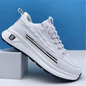 Chaussures décontractées solides et tendance, style aviateur, <span class=keywords><strong>en</strong></span> <span class=keywords><strong>cuir</strong></span> synthétique respirant, fermeture élastique, chaussures légères pour hommes - Product Image 4