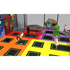 Color Macaron directo del fabricante con <span class=keywords><strong>curso</strong></span> Ninja Warrior, zona de juego interactiva para niños, estructuras de juego de Interior para guardería - Product Image 4