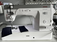 Machine à coudre JANOME HD9 professionnelle, robuste, pour travaux lourds, machine à coudre domestique pour le cuir