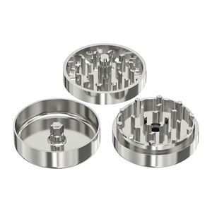 VAユニークな新デザイン63 mmベアリングレス強力マグネットステンレス鋼ハーブグラインダー陽極酸化セラミックコーティング煙 - Product Image 2