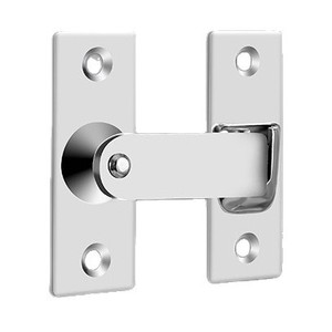 Stainless Steel Door Latch 90 Degree Keyless Furniture <b>Lock</b> Minimalist Design Durable Surface Treatment Black Gloss - Product Image 1
