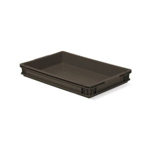 Dimensioni della scatola portaoggetti in plastica Athena 600x400x75mm - Product Image 1