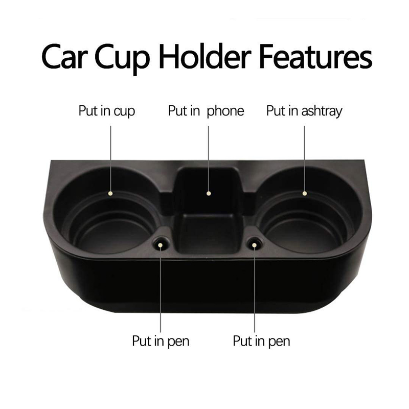 Wholesale Portable Multifunction Cup and Phone Holder - Heart Horse Brand Car Organizer