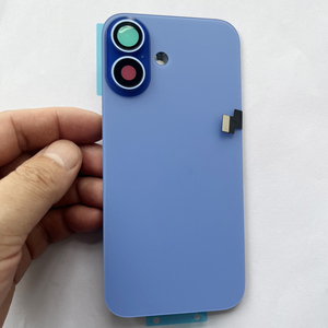 Coque arrière en verre pour iPhone 16, 16 Plus, 16 Pro Max avec panneau de batterie arrière, bobine de charge sans fil et câble flexible de flash - Product Image 3