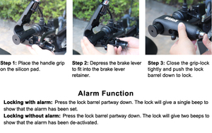 <span class=keywords><strong>Candado</strong></span> Universal <span class=keywords><strong>de</strong></span> seguridad <span class=keywords><strong>para</strong></span> bicicleta, bloqueo antirrobo <span class=keywords><strong>para</strong></span> manillar <span class=keywords><strong>de</strong></span> motocicleta, <span class=keywords><strong>acelerador</strong></span> <span class=keywords><strong>de</strong></span> freno - Product Image 6