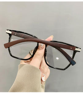 Lunettes <span class=keywords><strong>de</strong></span> blocage <span class=keywords><strong>de</strong></span> la lumière bleue à monture carrée photochromique pour hommes et femmes - Product Image 5