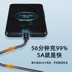 5A fast <b>charging</b> <b>cable</b> compatible with Samsung S22S23S20 data <b>cable</b>. Custom lengths available. - Product Image 4