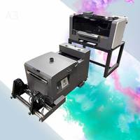 Imprimante DTF Professionnelle pour Petites Entreprises, A3 30 cm, 13 Pouces, XP600, Machine d'Impression par Transfert Thermique pour T-Shirts