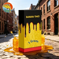 Boîte rigide en carton personnalisée avec logo et graphique gratuit, pour cartouches 3g, étui de rangement compact, préchauffage propre, anti-poussière, cartouches jetables vides