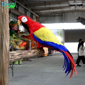 Gecai Amusement Outdoor Animal Model Parrot Factory para parque temático - Product Image 5