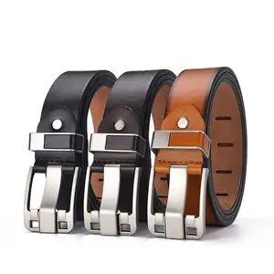 Factory direct supplier fashion durable stylish men belts good quality men classical formal official leather belt