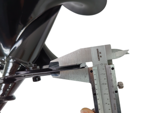 <span class=keywords><strong>UM</strong></span> Driller paduan dua arah, peralatan taman Aksesori pengeboran tanah pisau dapat diganti 8 inci 20cm * 80cm - Product Image 5