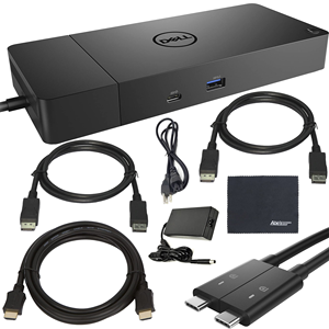 Station d'accueil Dell Performance Dock <span class=keywords><strong>WD19DCS</strong></span> avec adaptateur secteur 240W pour moniteurs - Product Image 2