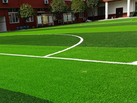Garten 20mm 25mm 30mm grüner Teppich Kunstrasen Gras Matte Rolle gefälschtes Gras im Freien