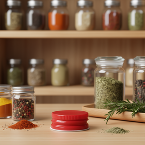 Twist-<b>lock</b> Jar Lid 14mm Red Plastic Seal For Storage Bottles - Product Image 3