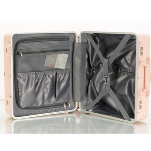 Craftsman Carry-On <b>Suitcase</b> 18-Inch Aluminum Frame TSA Lock Swivel Wheels Business Travel Unisex - Product Image 4