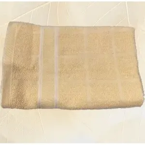 Serviette de bain 20 Leslie 100% coton, économique, rectangulaire, pour usage domestique, couleur unie, tissée, pour adulte - Product Image 5